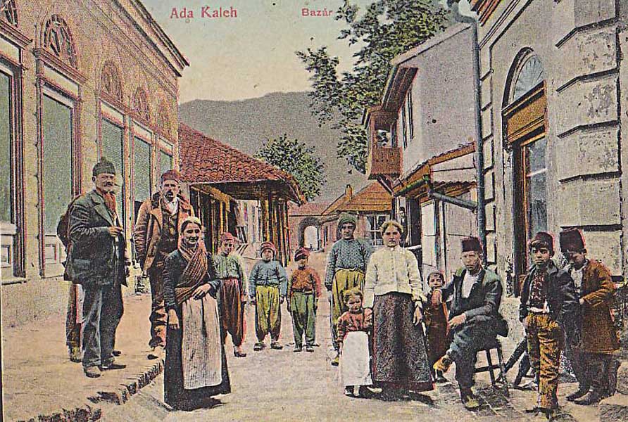 Ada Kaleh, de bazaar.